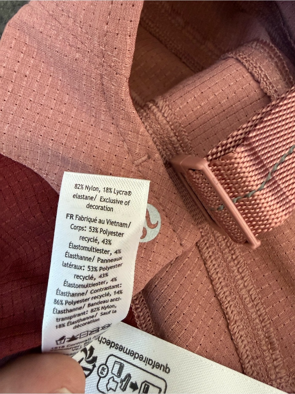 Lululemon Multi-Panel Running Hat in Red Clay/Rockwood - Picture 5 of 6